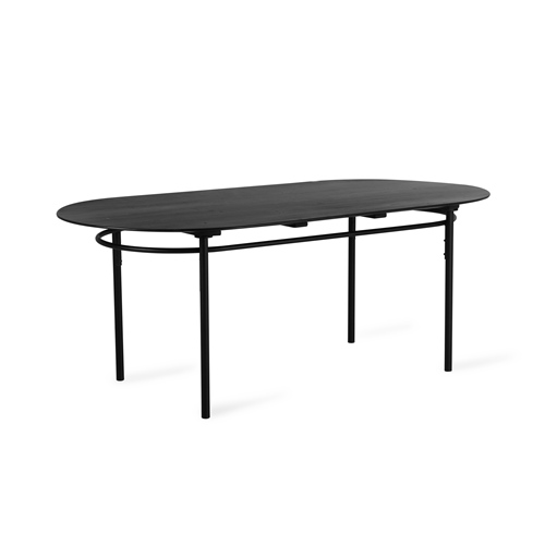 HKLIVING - Oval Dining Table